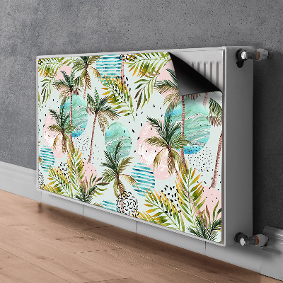 Magnetiskt radiatorskydd Hawaii palmer