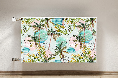 Magnetiskt radiatorskydd Hawaii palmer