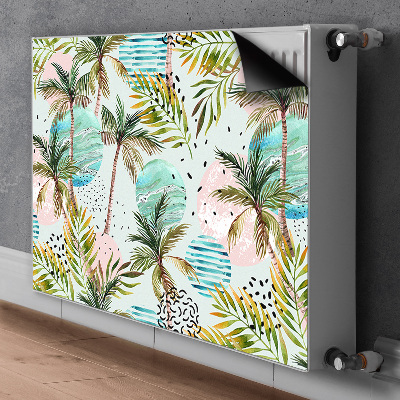 Magnetiskt radiatorskydd Hawaii palmer