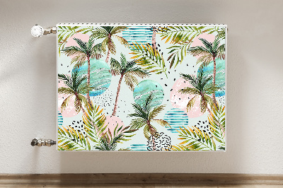 Magnetiskt radiatorskydd Hawaii palmer