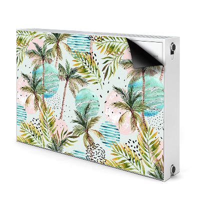 Magnetiskt radiatorskydd Hawaii palmer