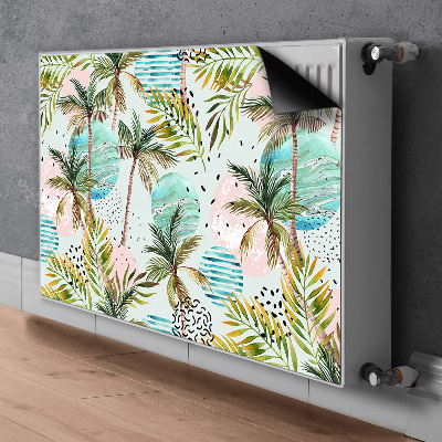 Magnetiskt radiatorskydd Hawaii palmer