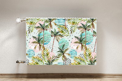Magnetiskt radiatorskydd Hawaii palmer