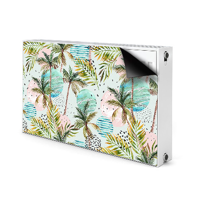 Magnetiskt radiatorskydd Hawaii palmer