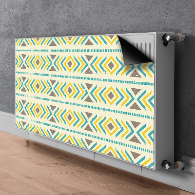 Magnetisk radiatorkåpa Geometriskt mönster