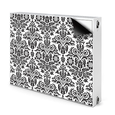 Magnetisk radiatorkåpa Blommönster
