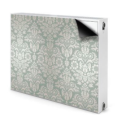Magnetisk radiatorkåpa Blommönster