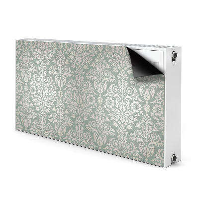 Magnetisk radiatorkåpa Blommönster