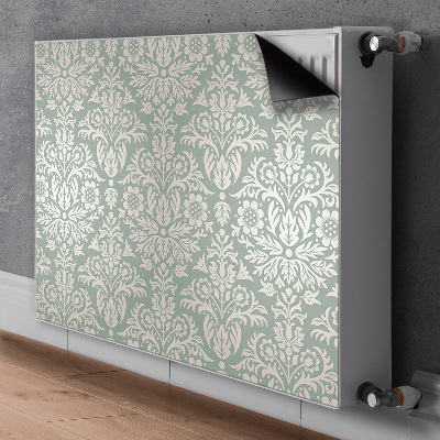 Magnetisk radiatorkåpa Blommönster