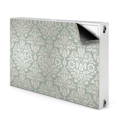 Magnetisk radiatorkåpa Blommönster