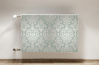 Magnetisk radiatorkåpa Blommönster