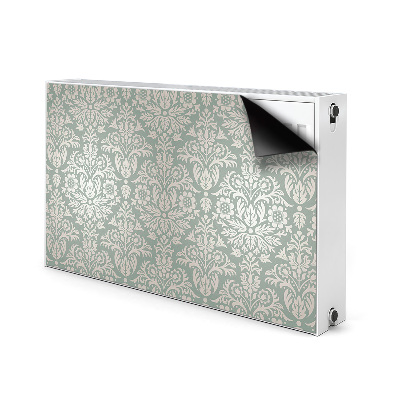 Magnetisk radiatorkåpa Blommönster