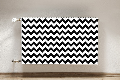 Magnetisk radiatorkåpa Sicksackar