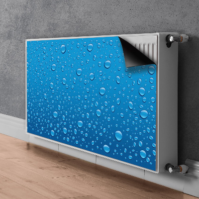 Magnetisk radiatorkåpa Vattendroppar