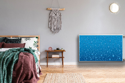 Magnetisk radiatorkåpa Vattendroppar