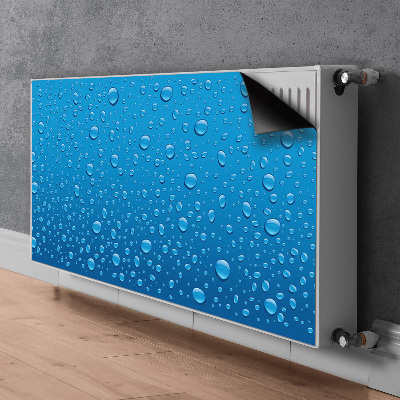 Magnetisk radiatorkåpa Vattendroppar