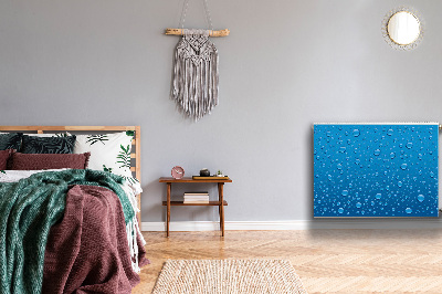 Magnetisk radiatorkåpa Vattendroppar