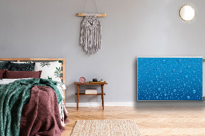 Magnetisk radiatorkåpa Vattendroppar