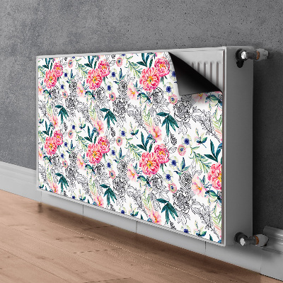 Magnetiskt radiatorskydd Vårbild