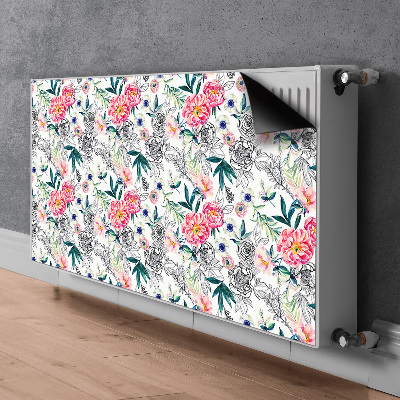 Magnetiskt radiatorskydd Vårbild