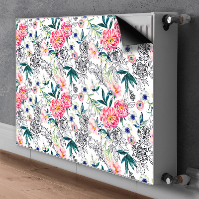 Magnetiskt radiatorskydd Vårbild