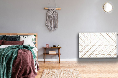 Magnetisk radiatorkåpa Geometriska romber