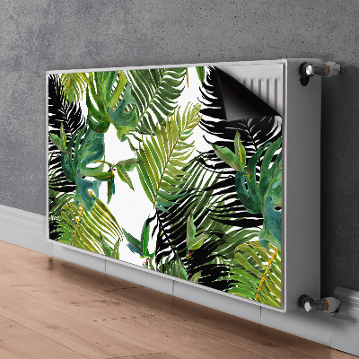 Magnetiskt radiatorskydd Tropiska löv