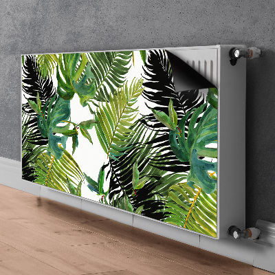 Magnetiskt radiatorskydd Tropiska löv