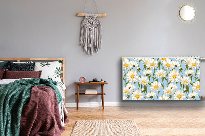 Magnetiskt radiatorskydd Kamomillblommor