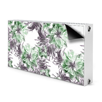 Magnetiskt radiatorskydd Magiska blommor