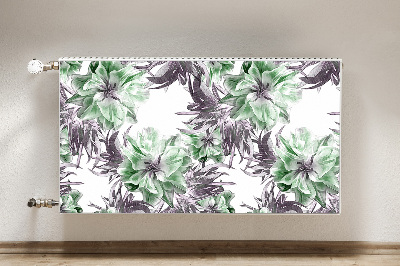 Magnetiskt radiatorskydd Magiska blommor