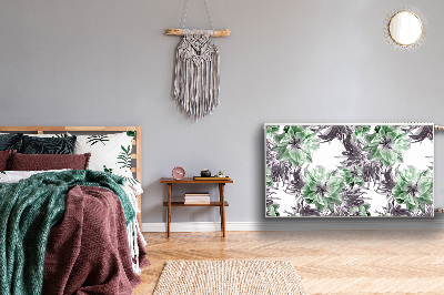 Magnetiskt radiatorskydd Magiska blommor