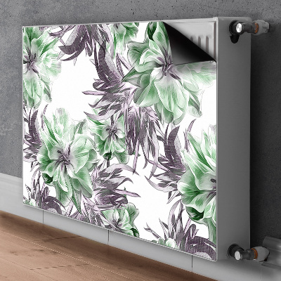 Magnetiskt radiatorskydd Magiska blommor