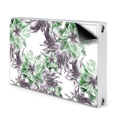 Magnetiskt radiatorskydd Magiska blommor