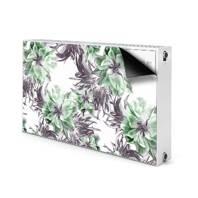 Magnetiskt radiatorskydd Magiska blommor