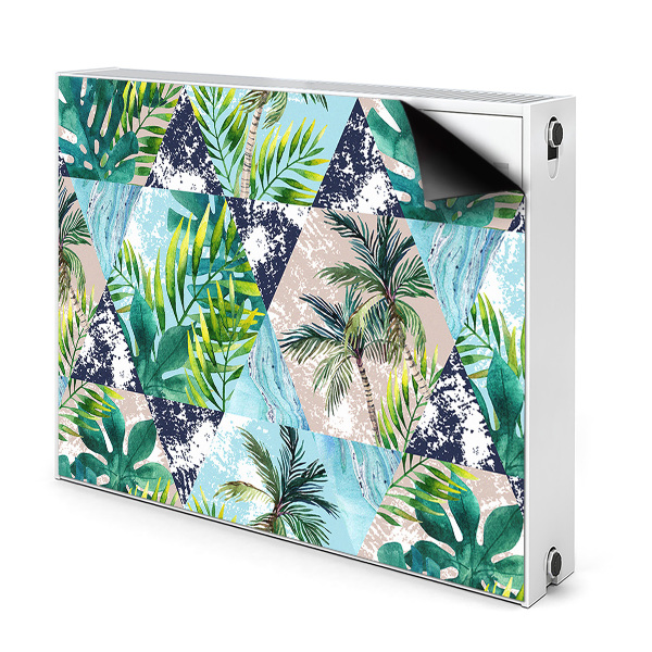 Magnetisk radiatorkåpa Tropisk mosaik