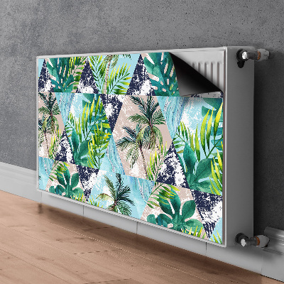 Magnetisk radiatorkåpa Tropisk mosaik