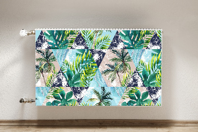 Magnetisk radiatorkåpa Tropisk mosaik