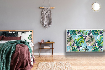 Magnetisk radiatorkåpa Tropisk mosaik