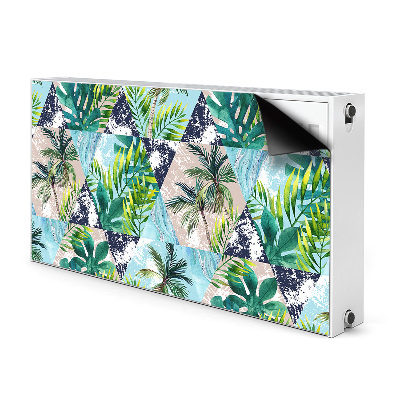 Magnetisk radiatorkåpa Tropisk mosaik