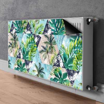 Magnetisk radiatorkåpa Tropisk mosaik