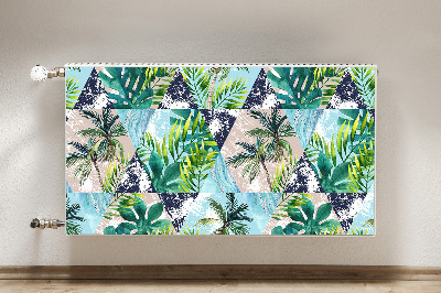 Magnetisk radiatorkåpa Tropisk mosaik