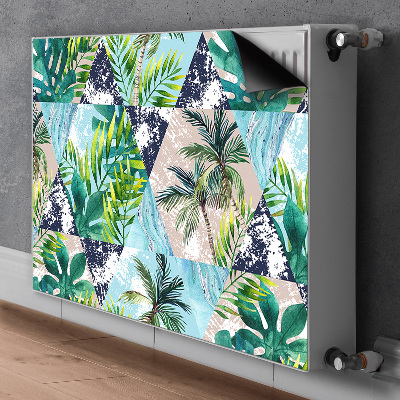 Magnetisk radiatorkåpa Tropisk mosaik