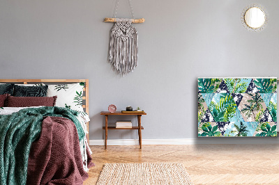 Magnetisk radiatorkåpa Tropisk mosaik