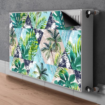 Magnetisk radiatorkåpa Tropisk mosaik