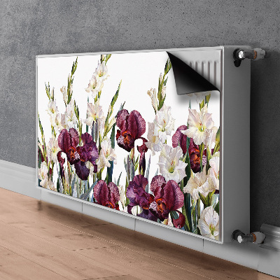 Magnetiskt radiatorskydd Äng i vintagestil
