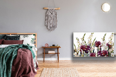 Magnetiskt radiatorskydd Äng i vintagestil