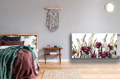 Magnetiskt radiatorskydd Äng i vintagestil