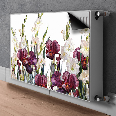 Magnetiskt radiatorskydd Äng i vintagestil