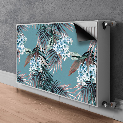 Magnetisk radiatorkåpa Bild av löv
